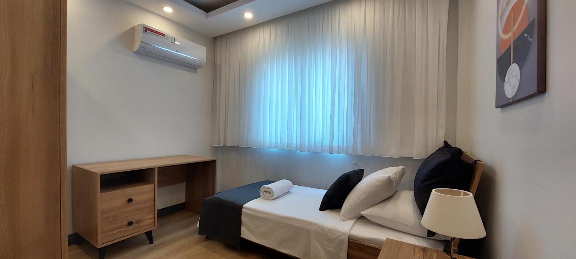 Daire New Flat With Big Living Spaces 5 Near By Lara Beach *